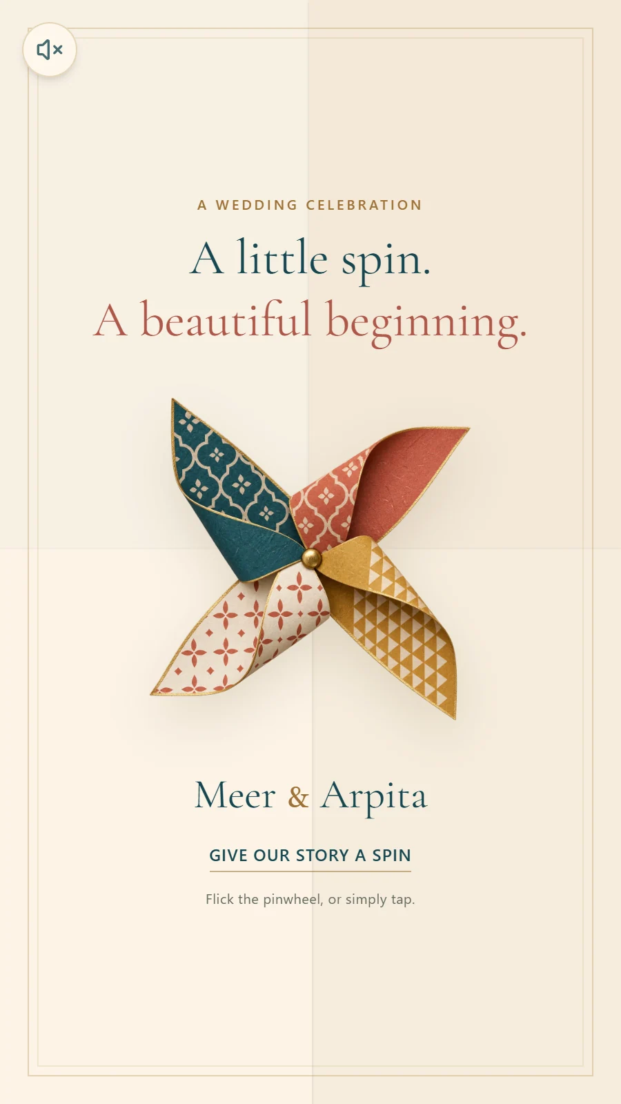 Wedding Website for Cultural Wedding Events and Memories invitation preview