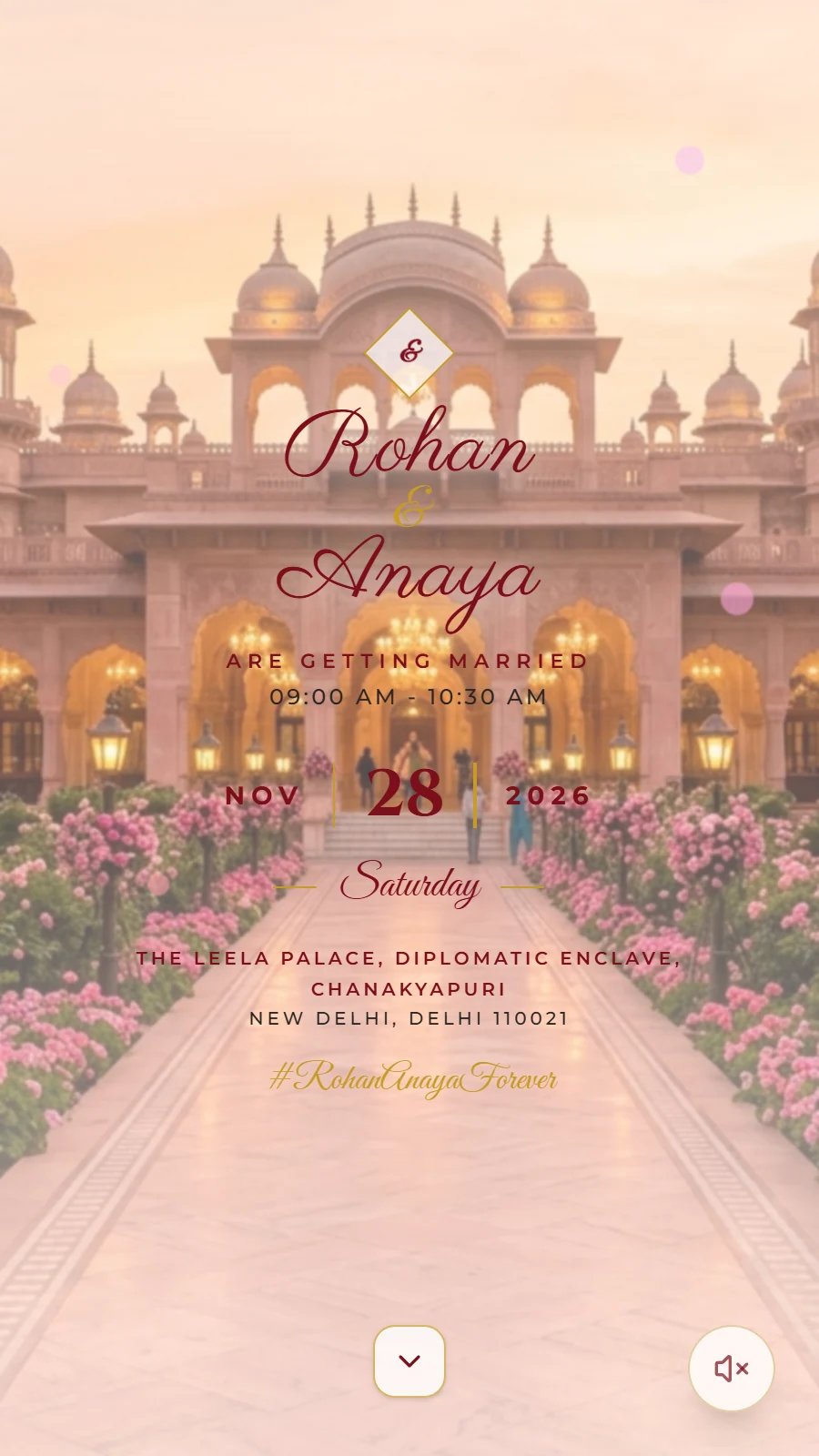 Wedding Website Maker for Your Dream Wedding Invitation invitation preview