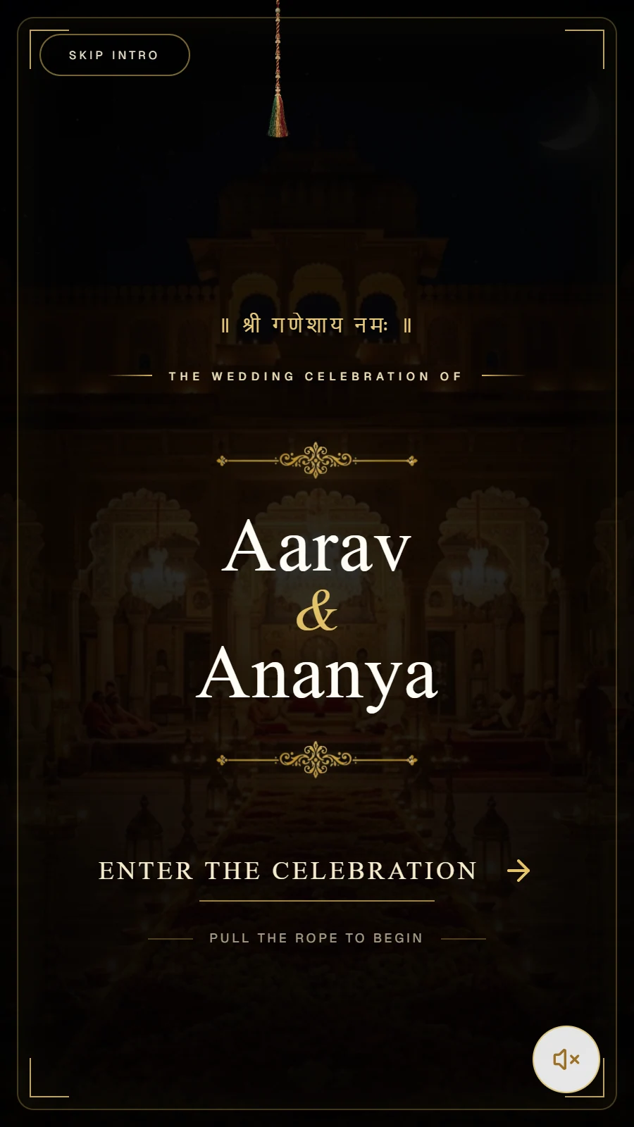 Royal Wedding Website for Your Once-in-a-Lifetime Wedding invitation preview