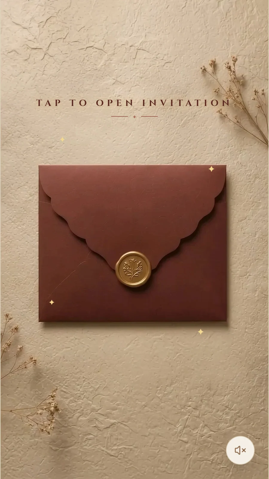 Wedding Website Design for Vintage Indian Wedding Style invitation preview